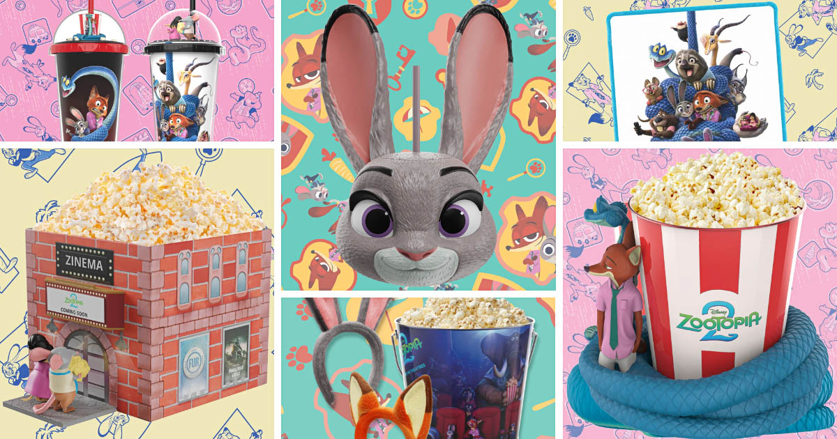 ズートピア2』公式ポップコーンバケット＆ドリンクカップ、Marcus