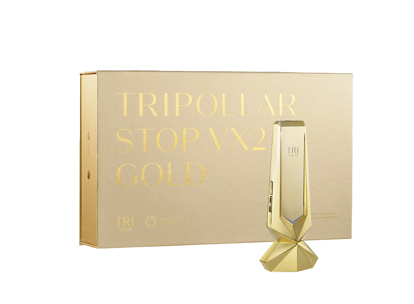 Tripollar Stop VX Gold | A Luxury Facial Machine for Home Use