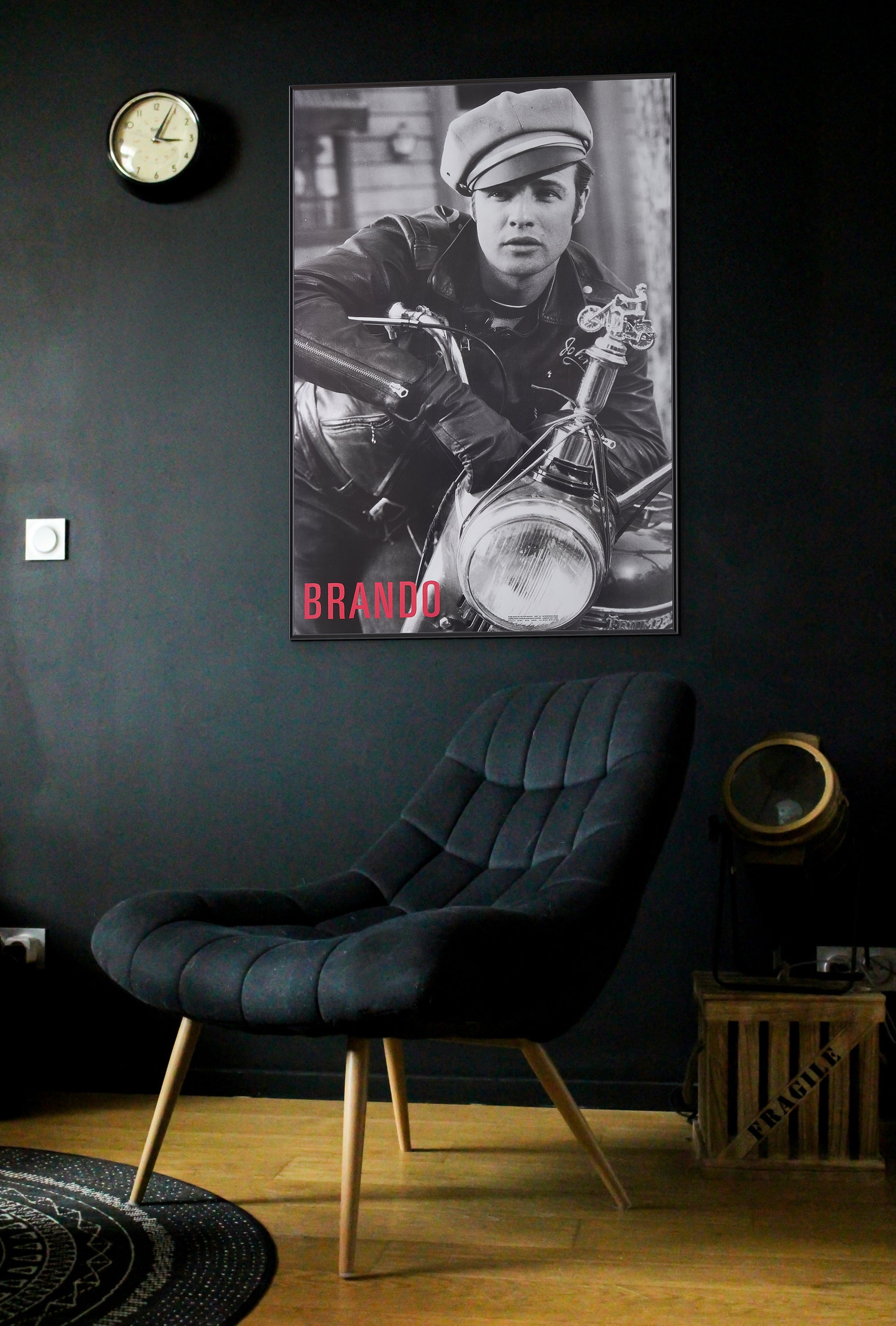 限定5枚】Marlon Brando（マーロン・ブランド） 1990s / 俳優ポスター