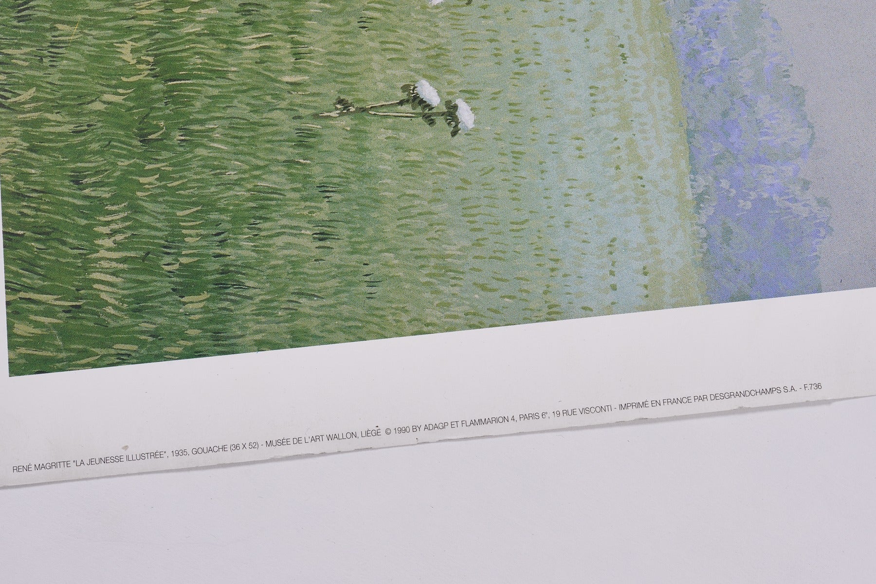 限定10枚】LA JEUNESSE ILLUSTRÉE 1990 / ルネ・マグリット | POP ART