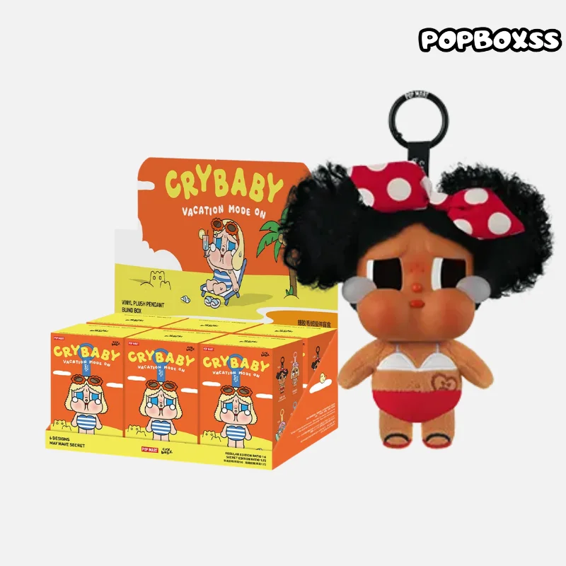 CRYBABY Vacation Mode On Series-Vinyl Plush Pendant Blind Box