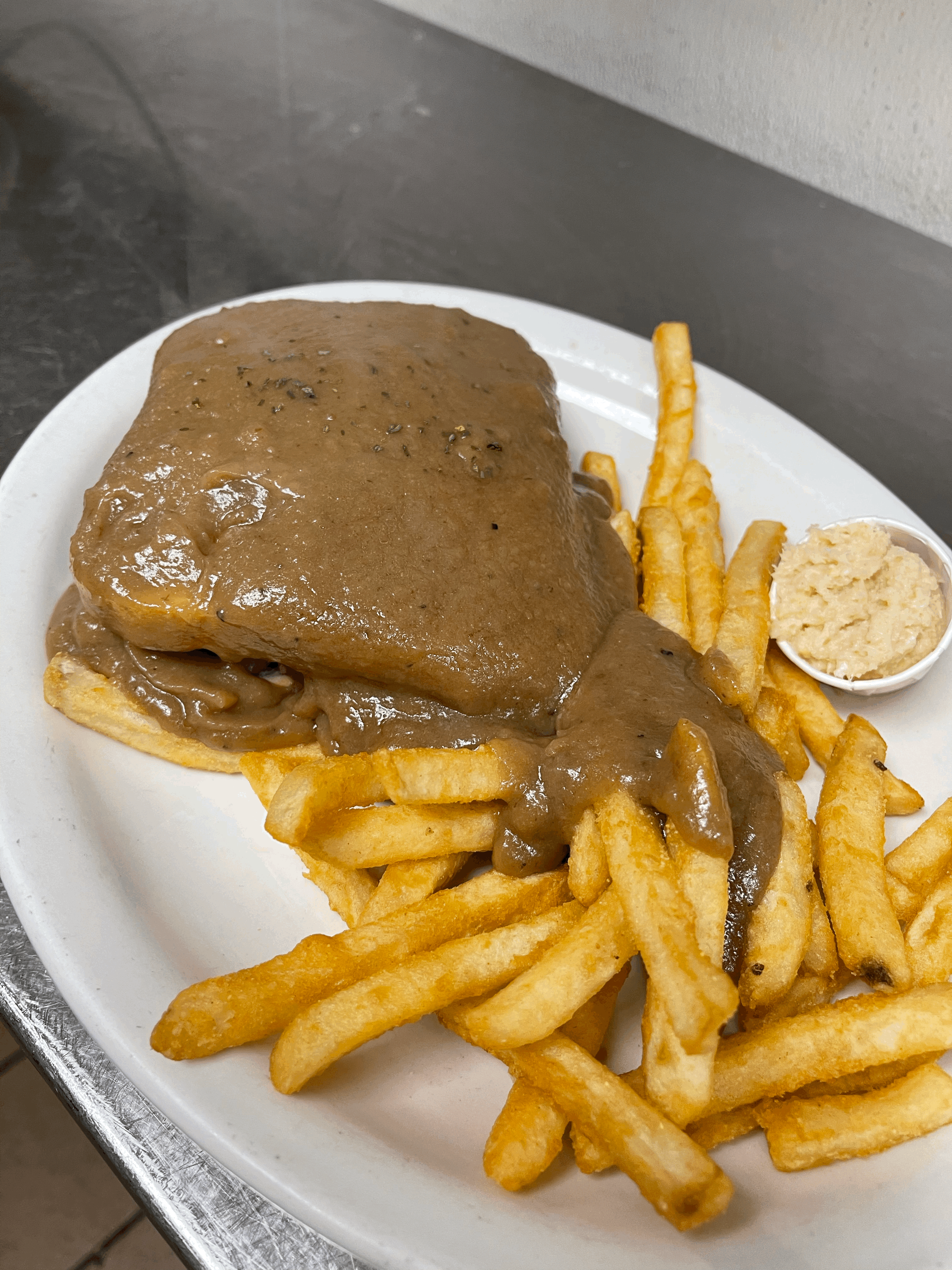 Hot Roast Beef Sandwich - JP Fitzgerald's