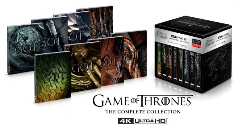 ゲーム・オブ・スローンズ」初の4KコンプリートBOX！全73話＋特別映像