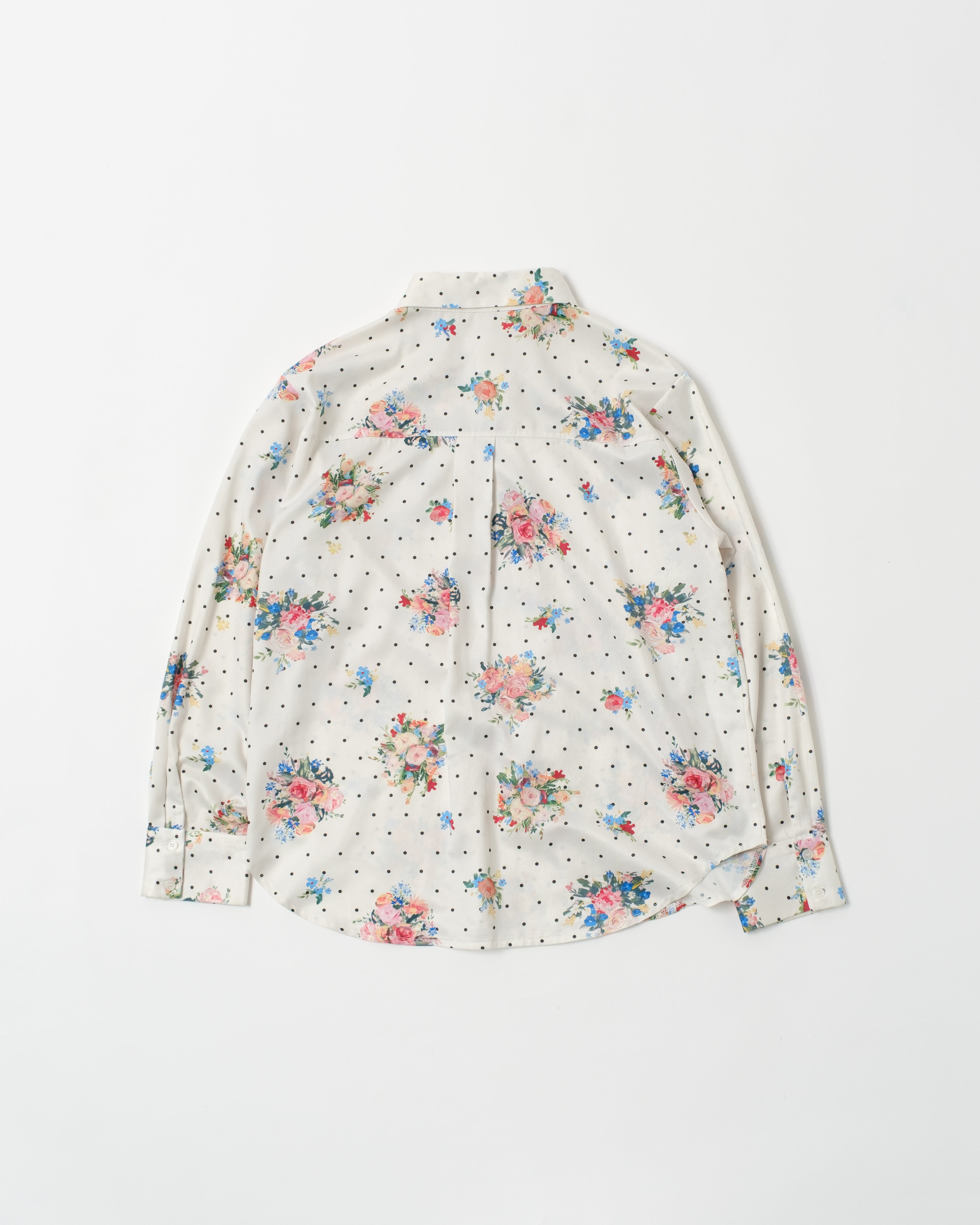 Dot flower shirt