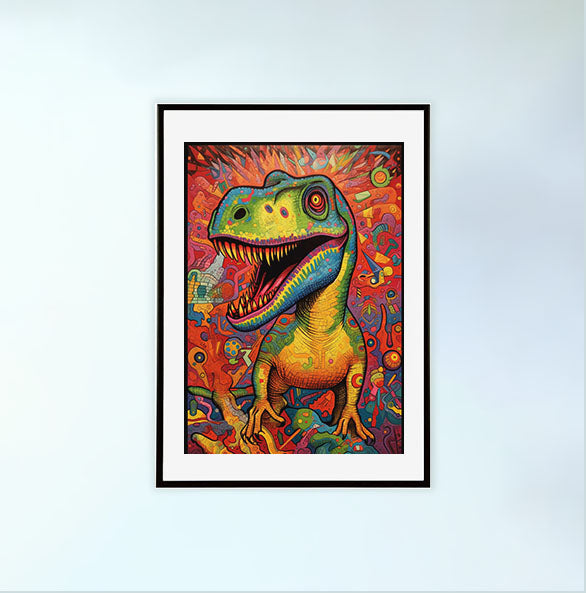 恐竜のアートポスター:dinosaur_ab1e 通販