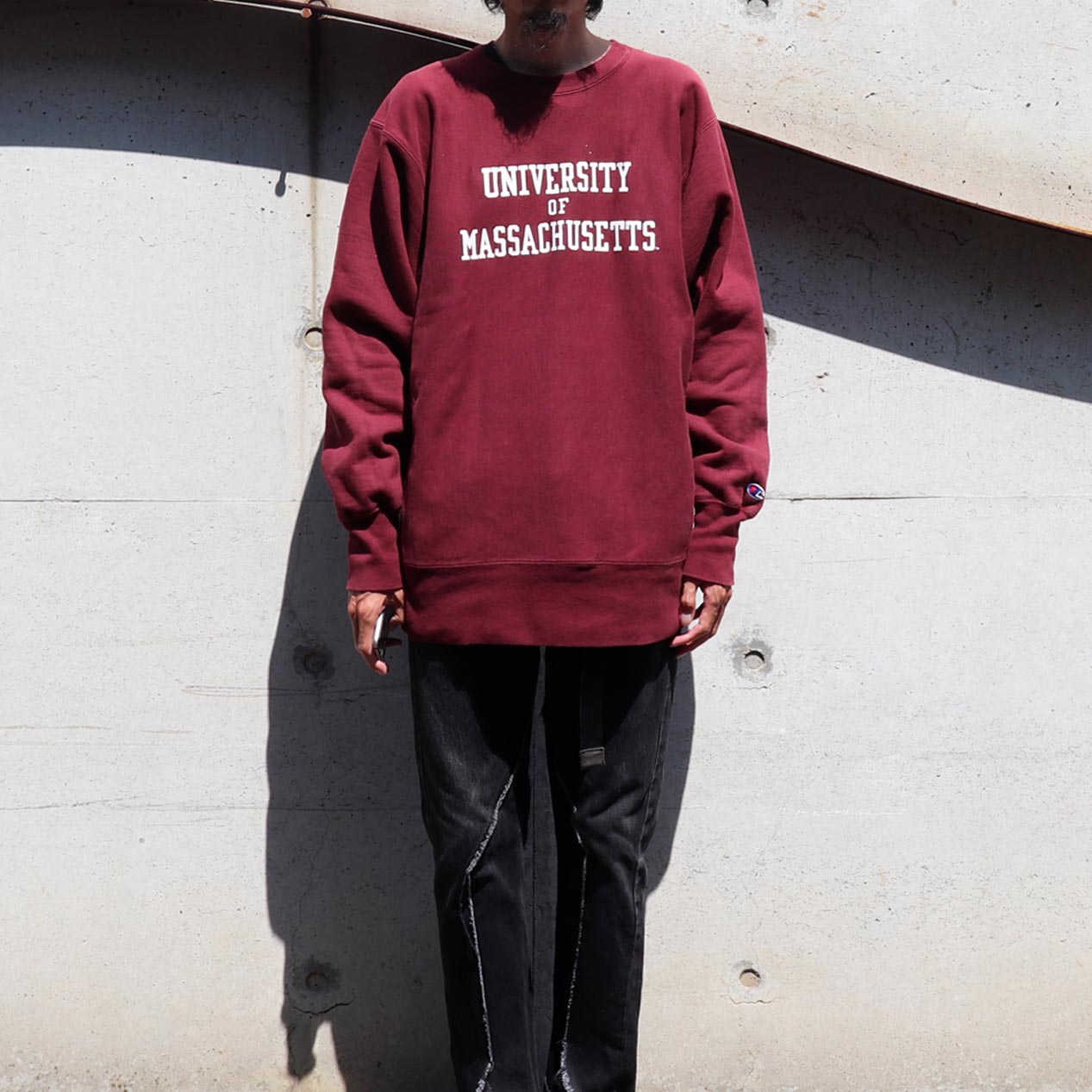 POST JUNK / 90's CHAMPION “UNIVERSITY OF MASSACHUSETTS” Reverse