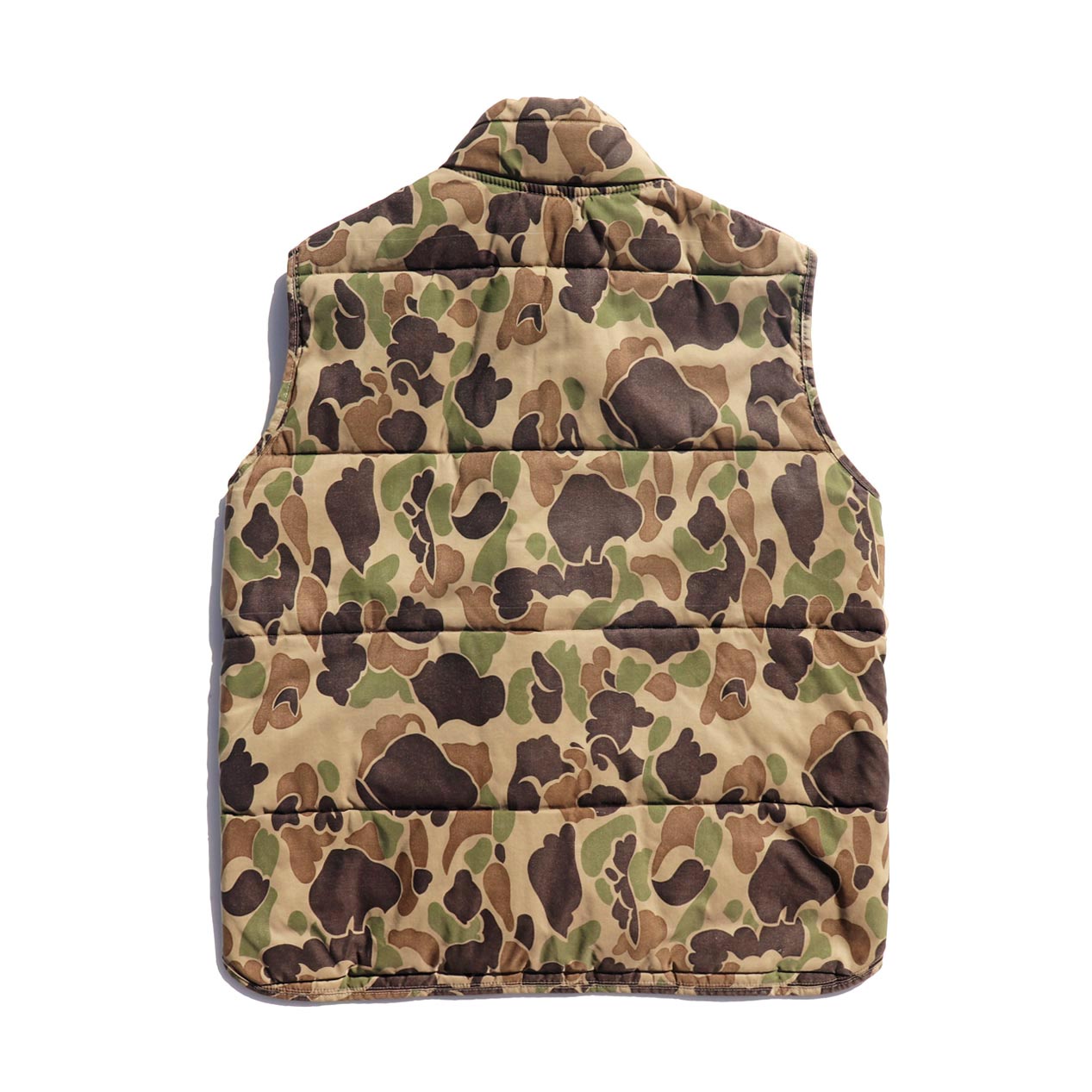 POST JUNK / 80's COLUMBIA ダックハンターカモ ダウンベスト [L]