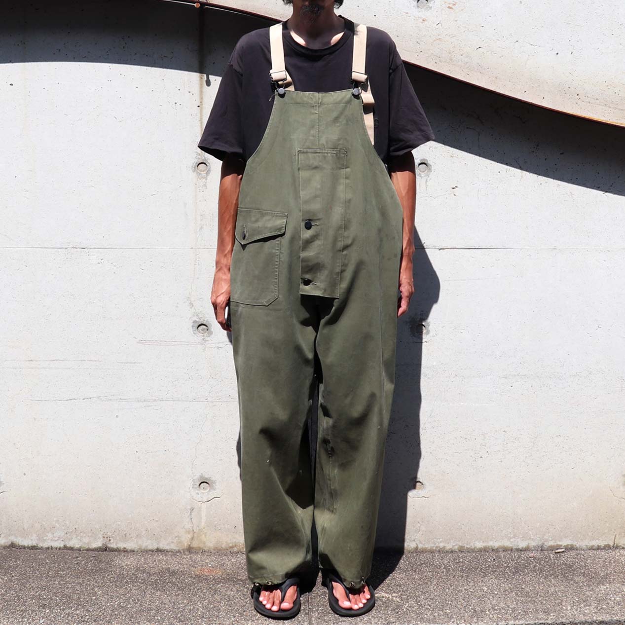 POST JUNK / 40's U.S. NAVY Deck Rain Pants [S]