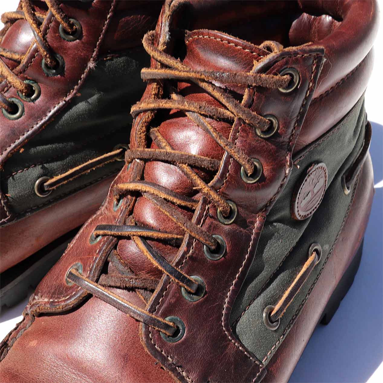 POST JUNK / 90's TIMBERLAND GORE-TEX 7-EYE モカシンブーツ [US 9.5]