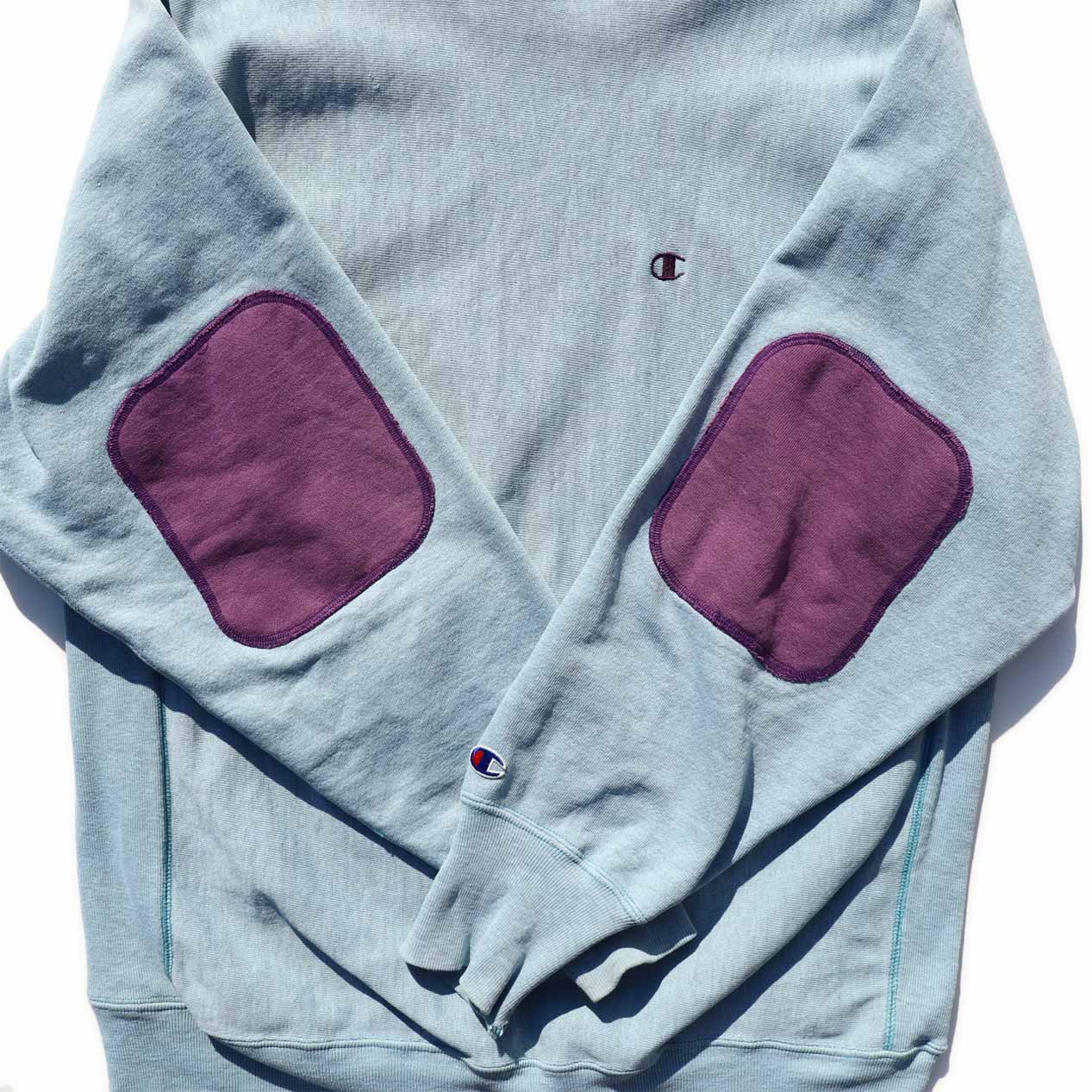 POST JUNK / 90's CHAMPION USA製 エルボーパッチ リバースウィーブ [XL]