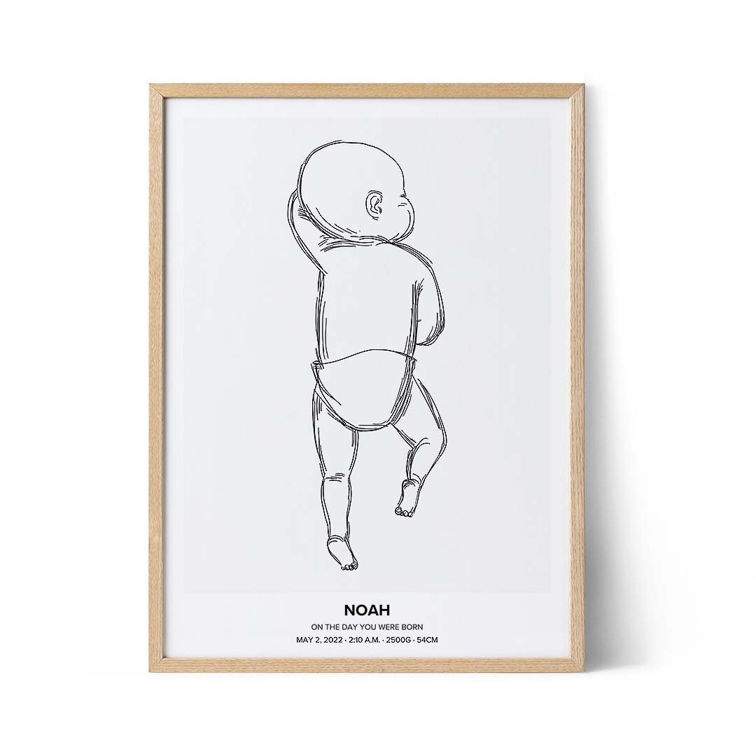 Digital Baby Art - Positive Prints