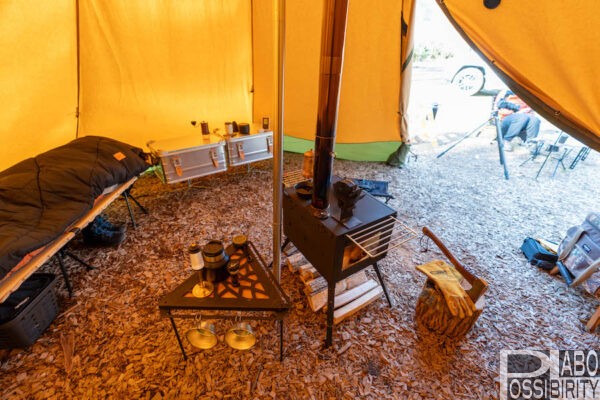 Tentipi[テンティピ]サファイア9CP体験者レビュー！薪ストーブキャンプ