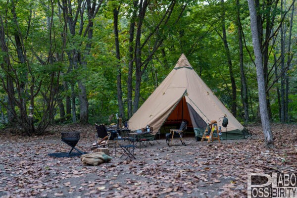 Tentipi[テンティピ]サファイア9CP体験者レビュー！薪ストーブキャンプ