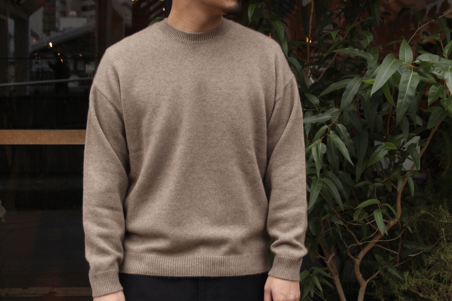 AURALEE - BABY CASHMERE KNIT P/O: VIOLA STELLA men's blog