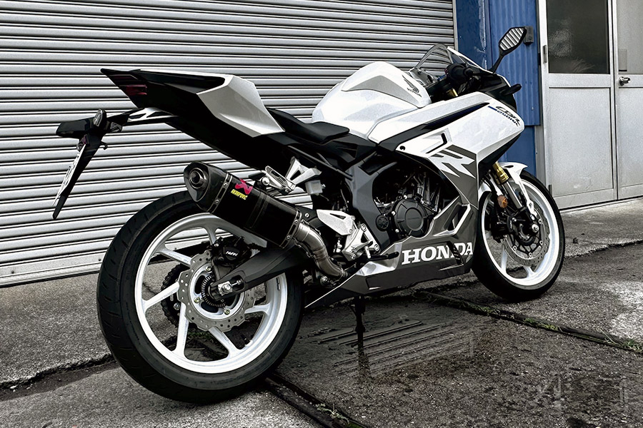 AKRAPOVIC】HONDA CBR250RR 2023年モデルにてアクラポビッチJMCA認証