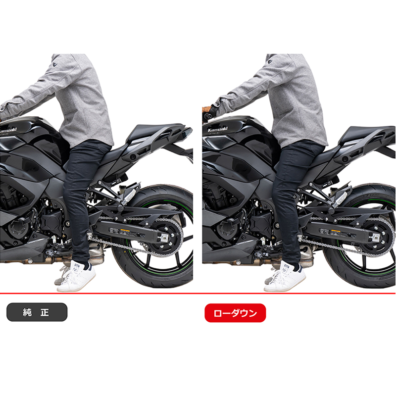 EFFEX】ローダウンキット KAWASAKI Ninja1100SX 2025年モデル適合追加