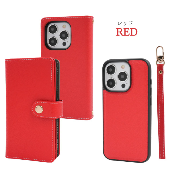 スマホケース＞iPhone 15 Pro用 2WAYカード入れMagSafe対応セパレート