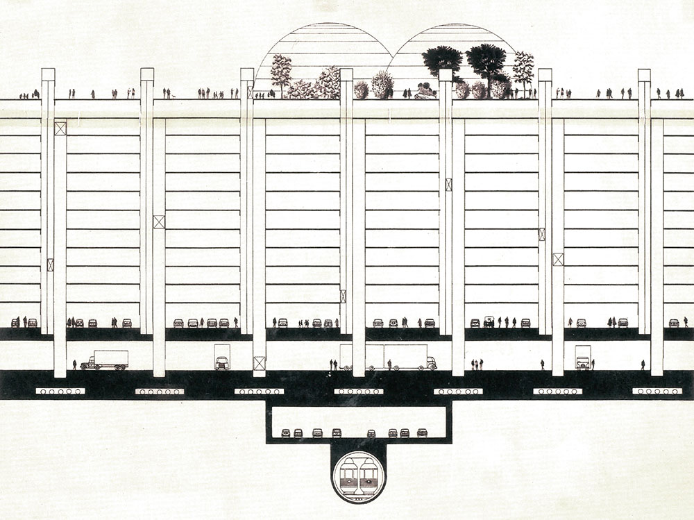 PLATFORM/ARCHIZOOM ASSOCIATI No-Stop City (1972)