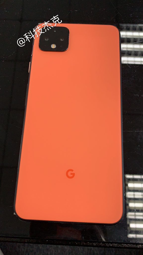 Leaked Google Pixel 4 photos show orange color variant | The Verge
