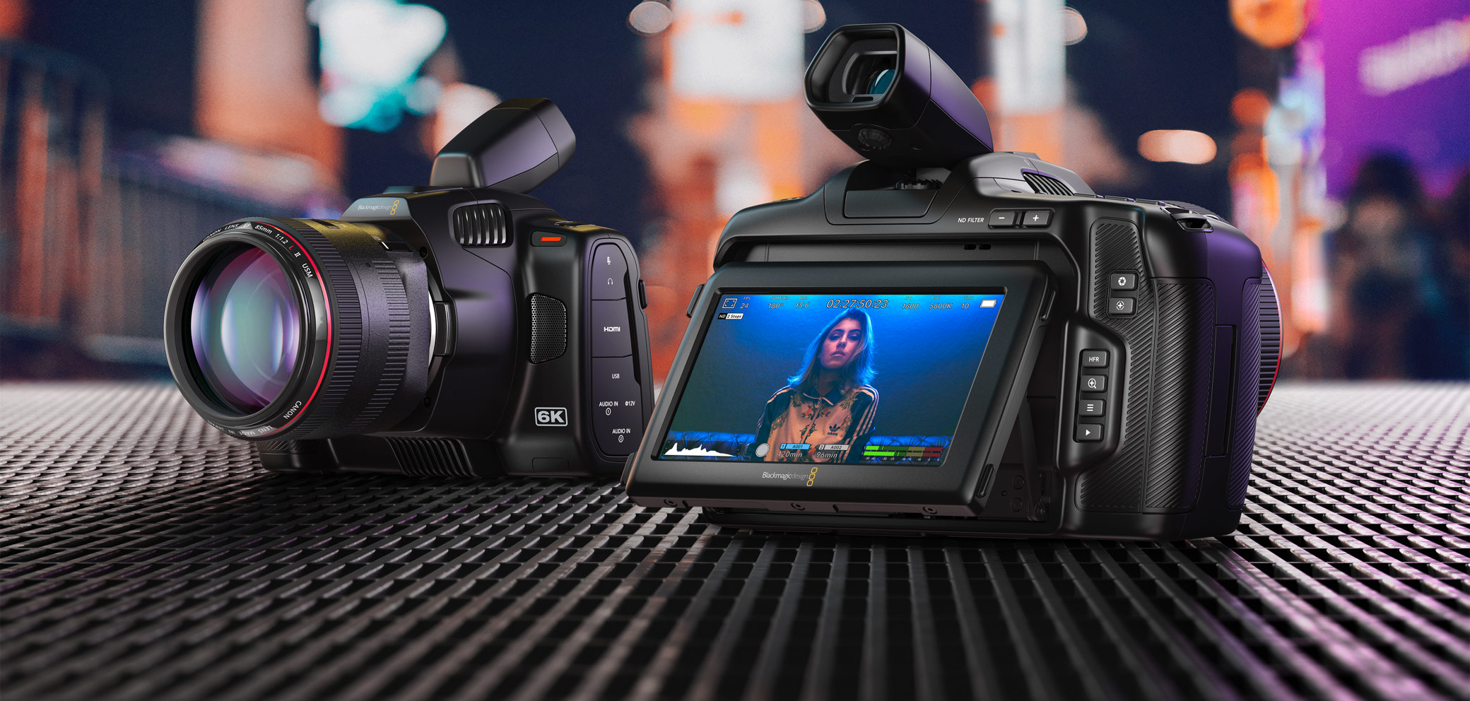 Blackmagic's new 'Pro' Pocket Cinema Camera 6K adds the tilt