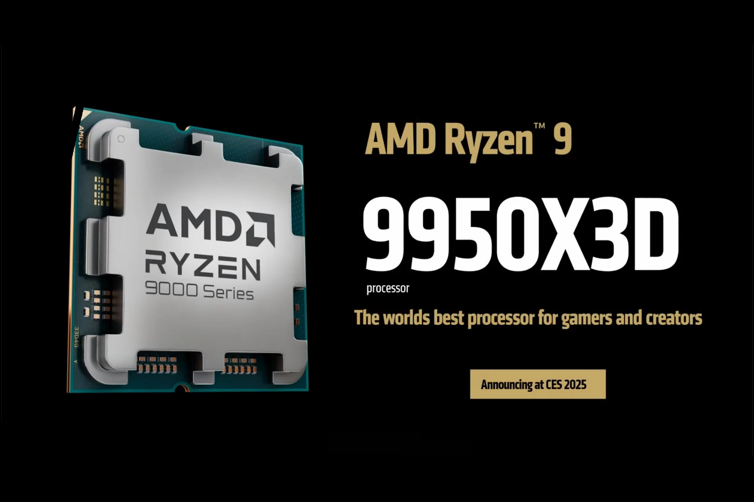 AMD's Ryzen 9 9950X3D is 'the world's best processor for gamers