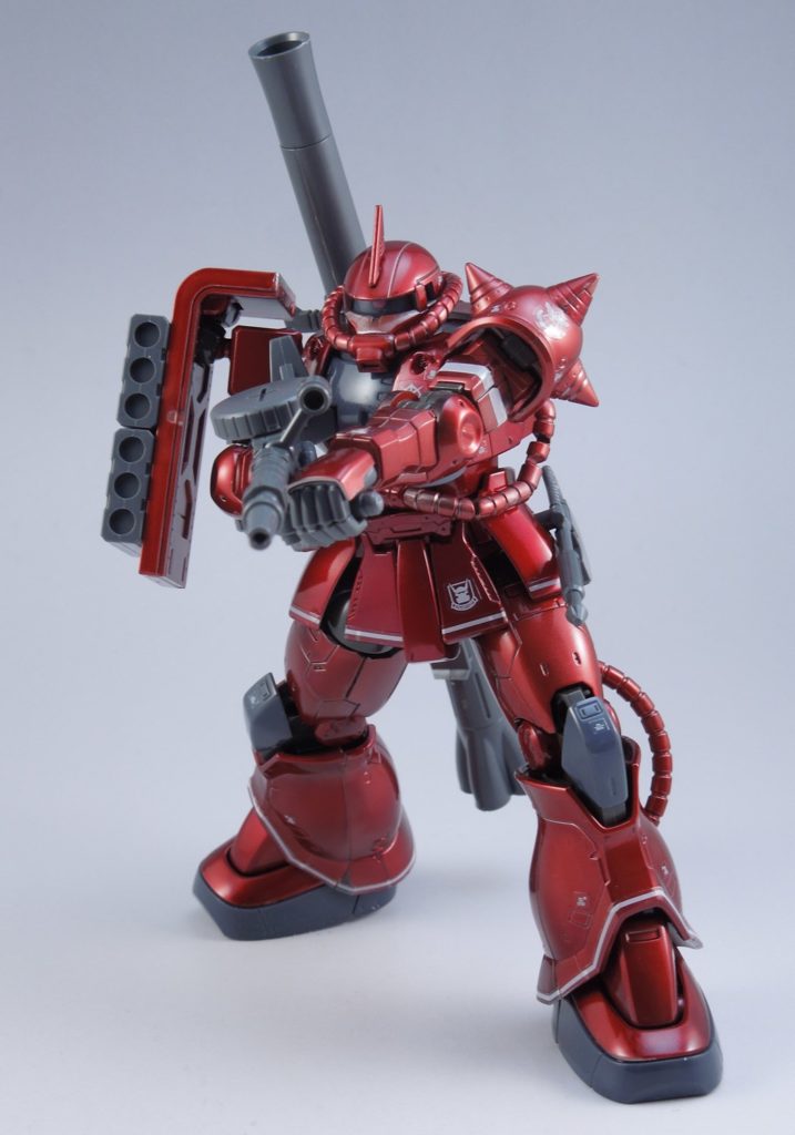 ガンプラ【HGOG シャア専用ザクⅡ 赤い彗星Ver．】レビューその②
