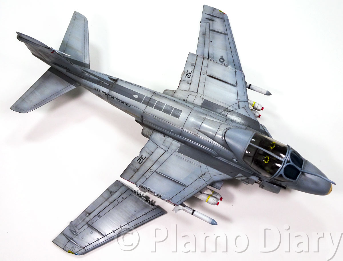 プラモ日記 » アメリカ海軍/海兵隊・A-6Eイントルーダー その11 完成!!