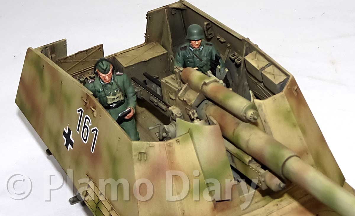 プラモ日記 » 15cm自走重榴弾砲フンメル初期型 その20 フィギュアの