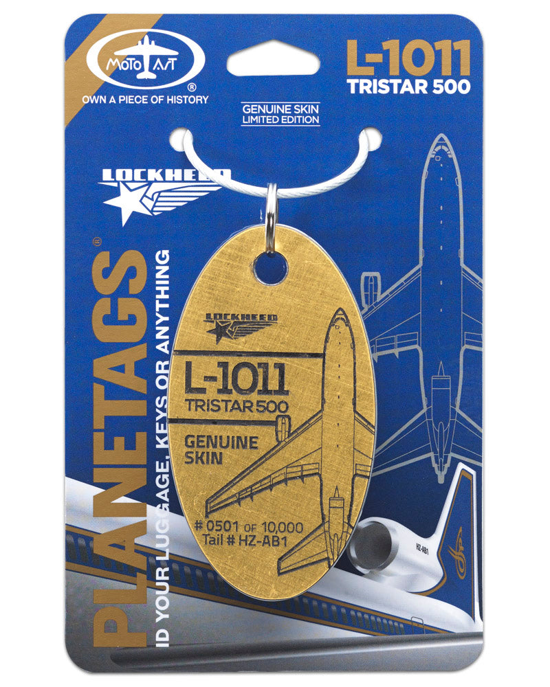L-1011 トライスター 500 - プラネタグテール #HZ-AB1 – MotoArt PlaneTags