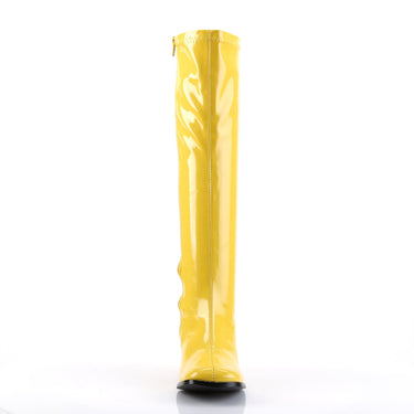 Funtasma Gogo-300 in Yellow – Pleaser Shoes