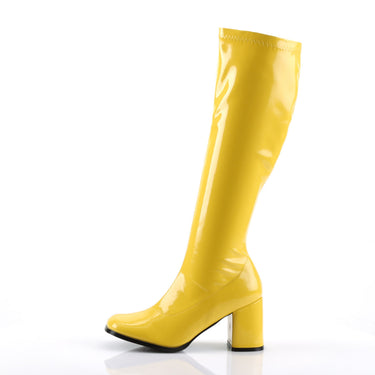 Funtasma Gogo-300 in Yellow – Pleaser Shoes