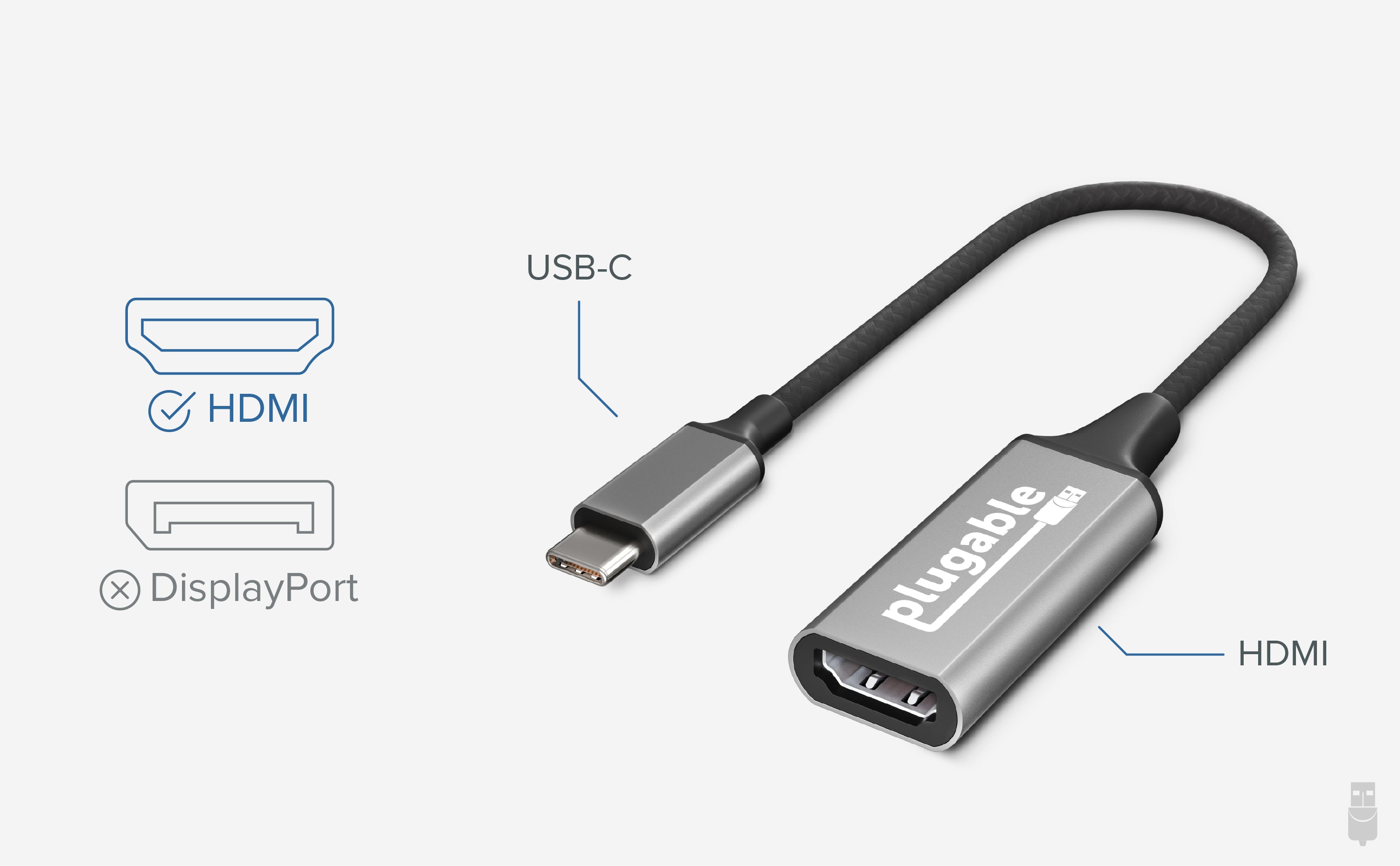 Plugable USB 3.1 Type-C to HDMI 2.0 Adapter ~ Plugable Technologies