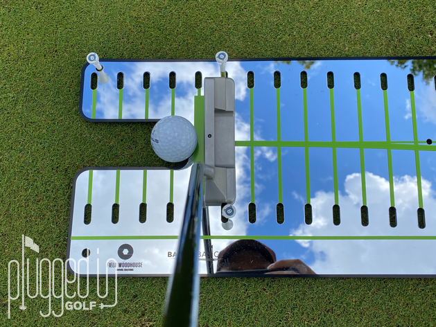 Back 2 Basics Pro Path Putting Mirror Review - Plugged In Golf