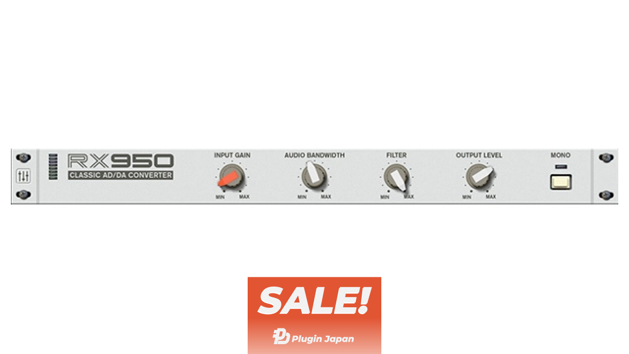 55%オフ】Akai S950のAD/DAコンバーターを再現したInphonik『RX950