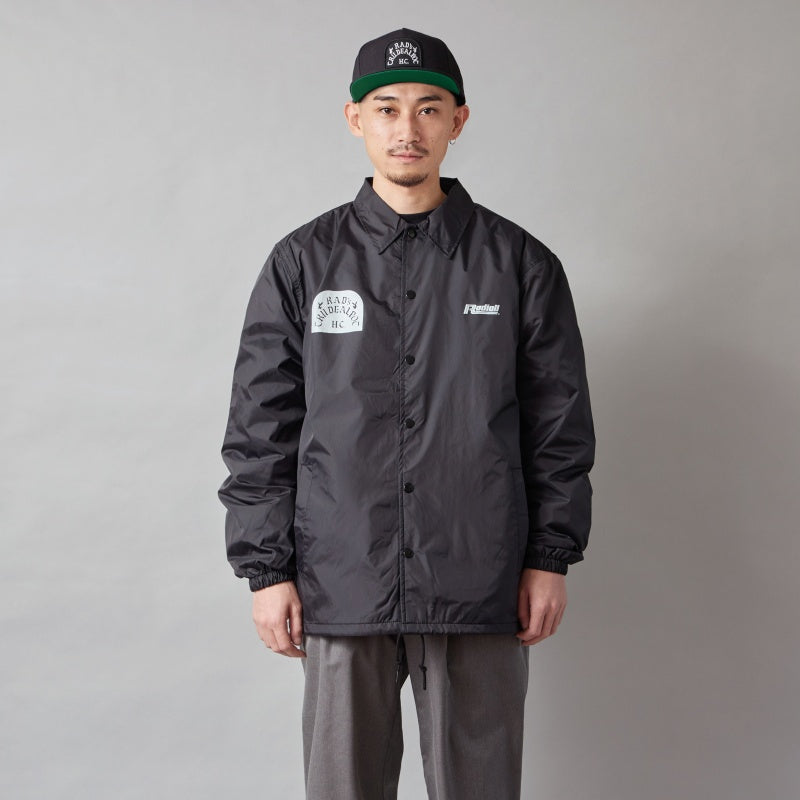 RADIALL コーチジャケット TOMBSTONE WINDBREAKER JACKET ブラック