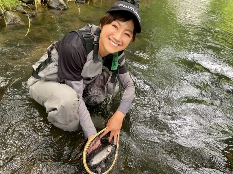 福島和可菜のLove Fishing】今ではシマノアクティブアンバサダー