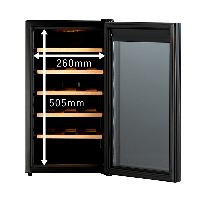 18ボトル BWC-018PS | ワインセラー PlusQ（プラスキュー）公式サイト