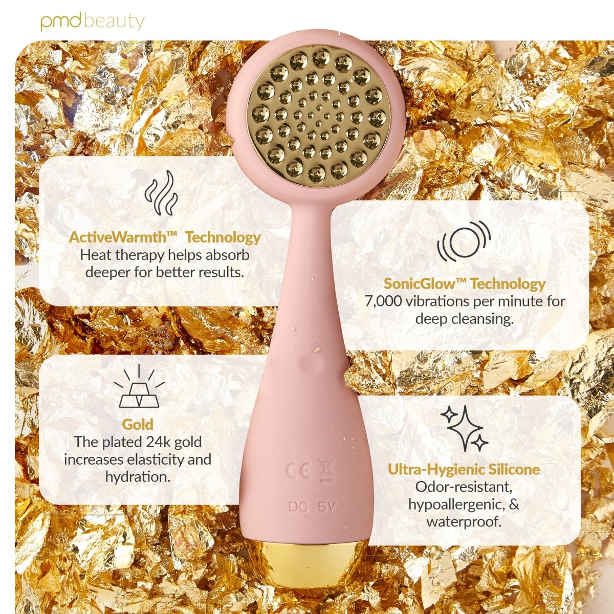 24K Gold Skin Care - PMD Clean Pro Gold | PMD Beauty