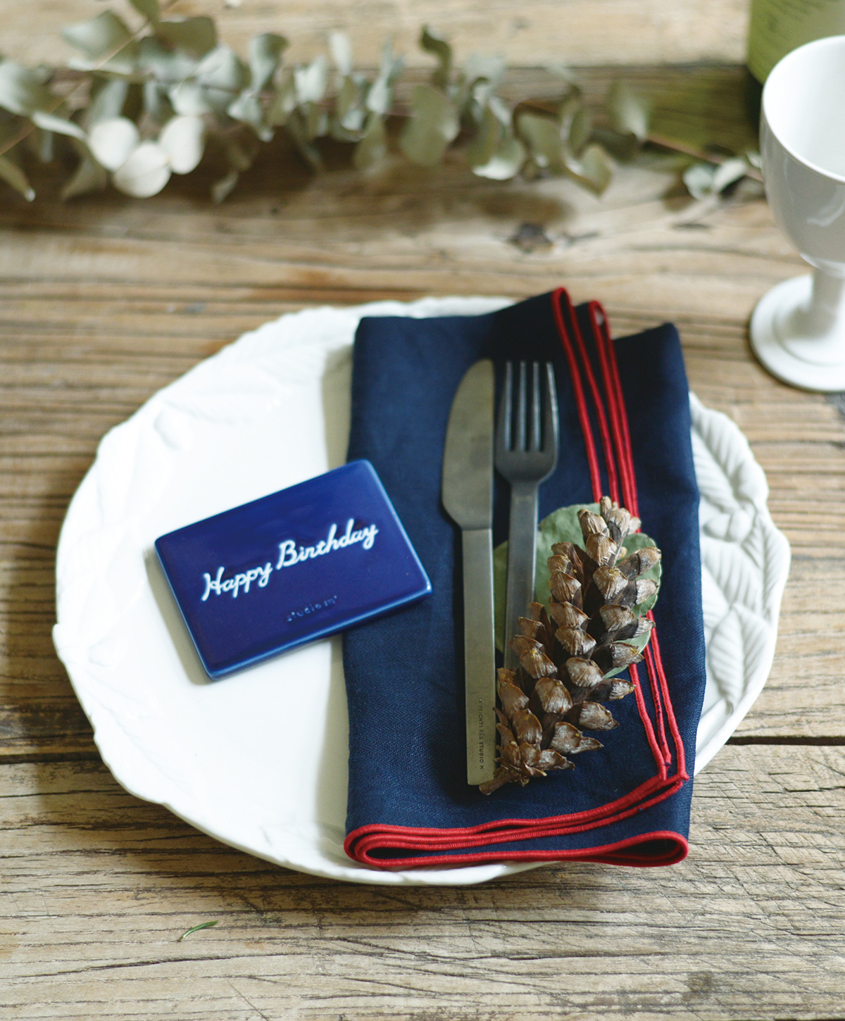 キッチンリネン :: クロス500×500・キッチンクロス :: ヘリンボン♯40