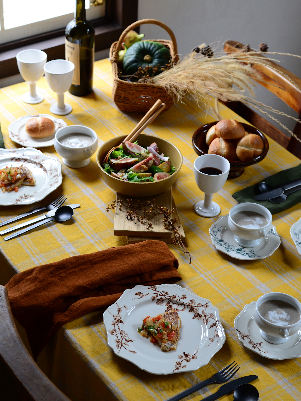 皿・プレート :: 23.5cm-27cm :: ヴィーニュ ラウンドプレート L