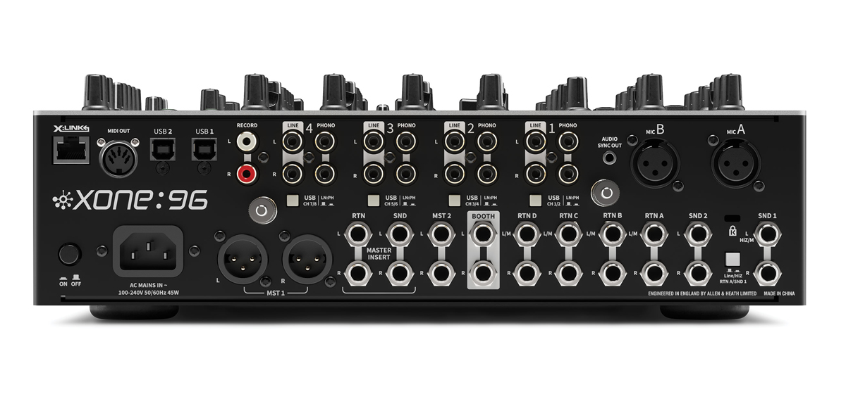 ALLEN&HEATH（アレン＆ヒース）ミキサー XONE:96 100V~240V仕様