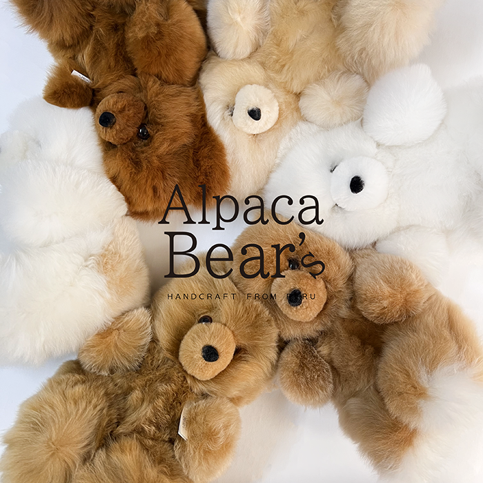 Sit】 アルパカベア テディベア ぬいぐるみ｜Alpaca Bear's（アルパカ