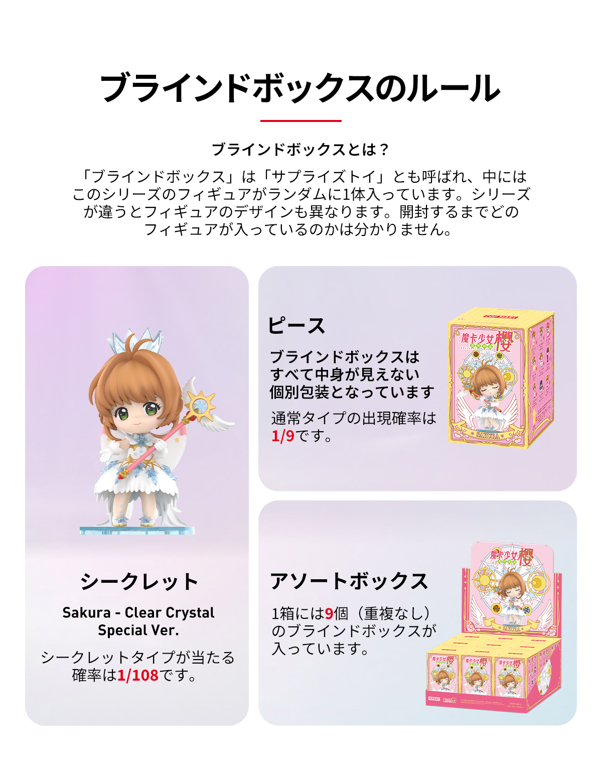 カードキャプターさくら クリアカードシリーズ - POP MART (Poland)