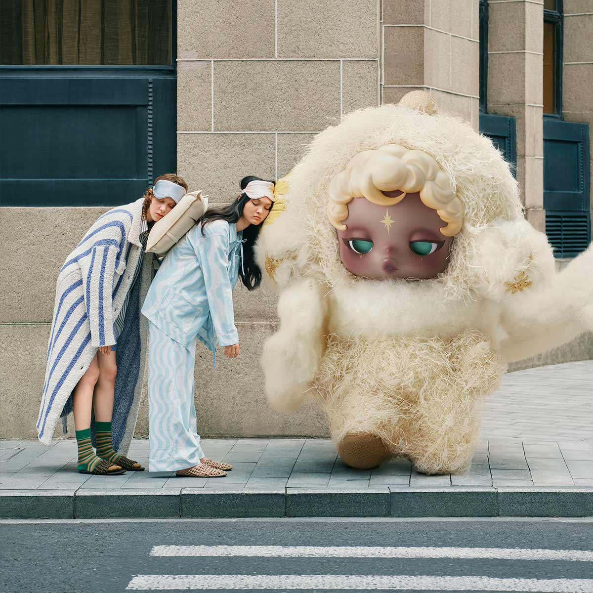 SKULLPANDA You Found Me! シリーズ ぬいぐるみペンダント - POP MART