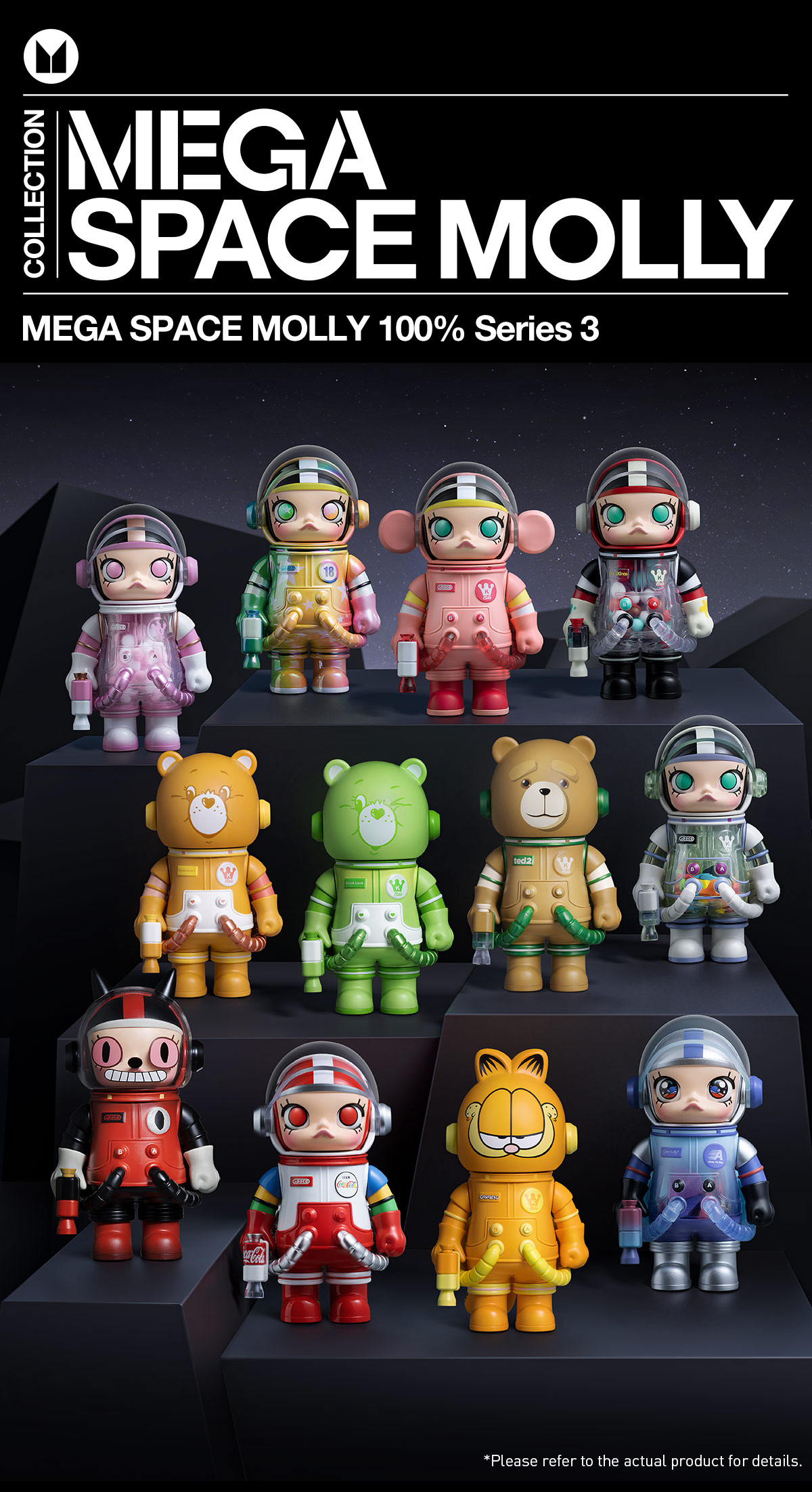 MEGA SPACE MOLLY 100% Series 3 - POP MART (Canada)