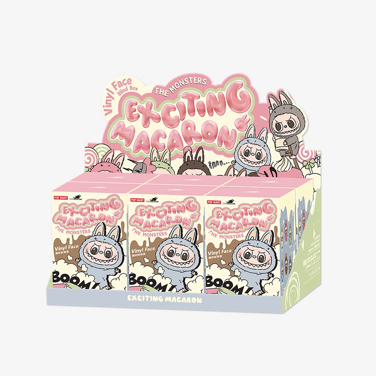 THE MONSTERS - Tasty Macarons Vinyl Face Blind Box | Blind Box