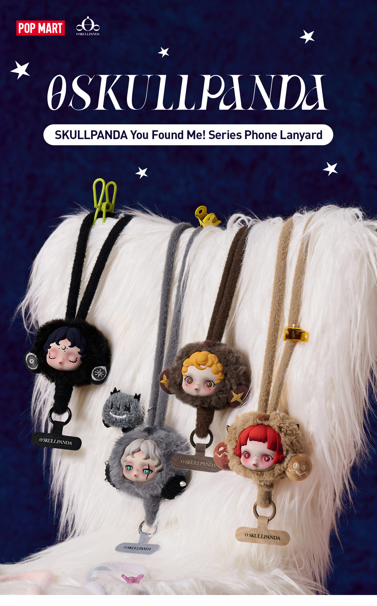 SKULLPANDA You Found Me！Series Phone Lanyard - POP MART (Canada)