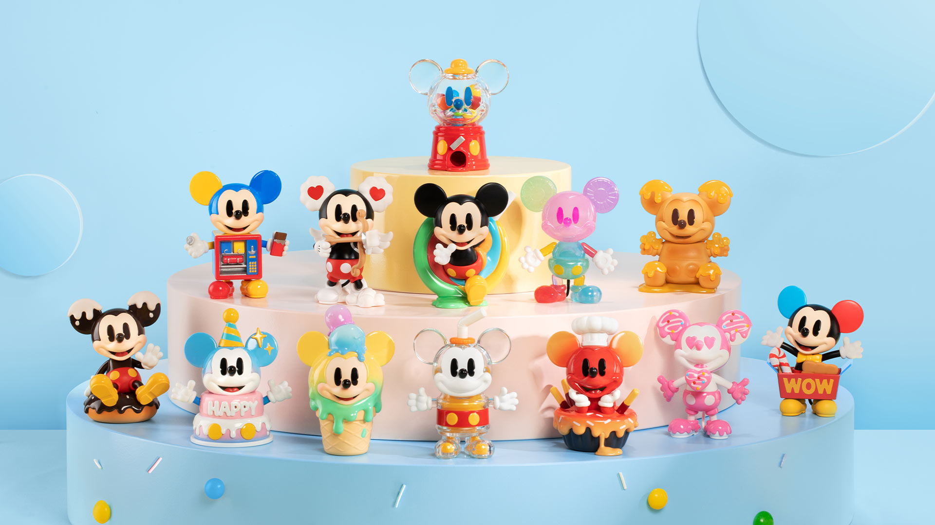 Disney Mickey Childhood of Boundless Imagination Series Figures