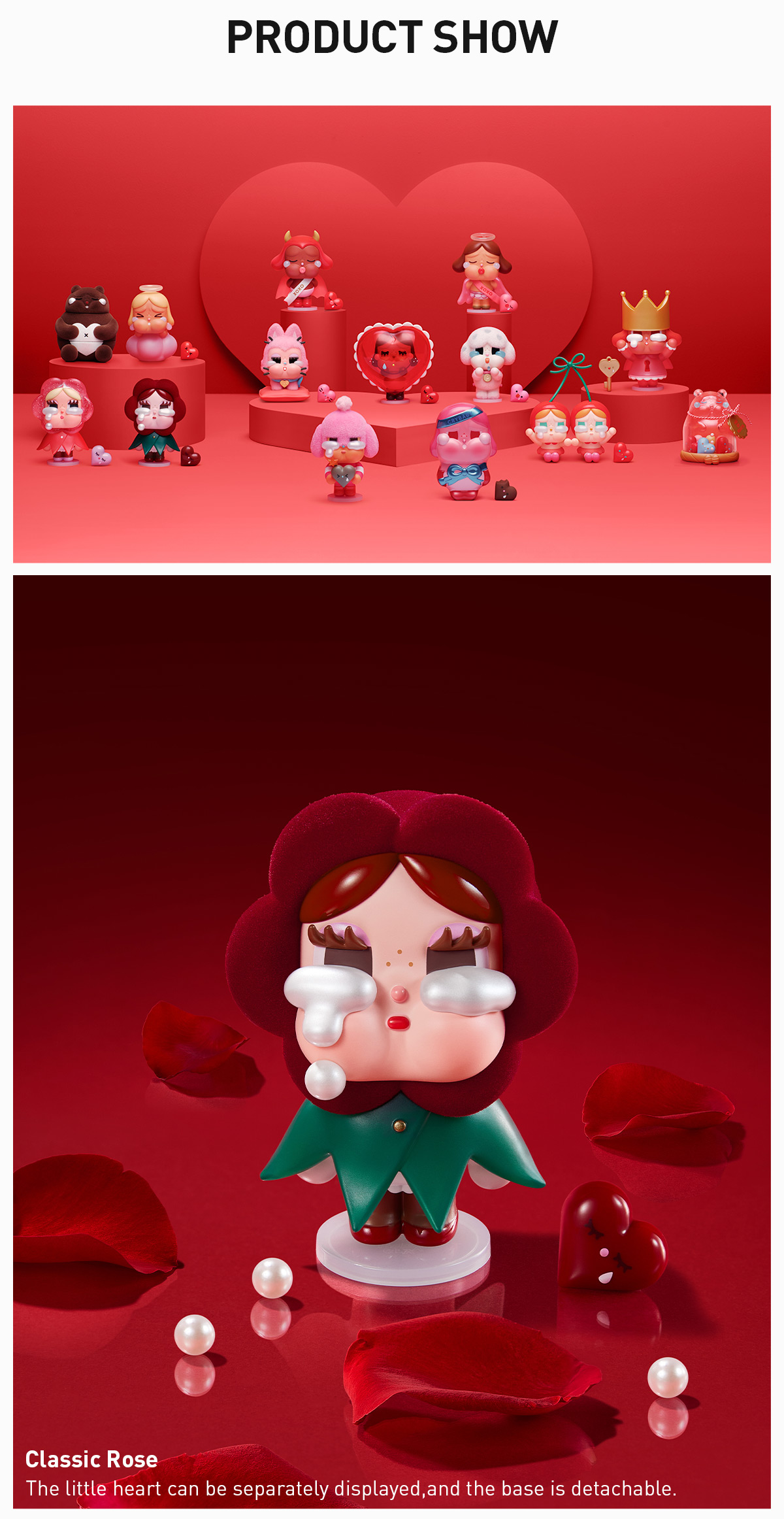 POP NOW:CRYBABY Crying For Love Series Figures - POP MART (Canada)