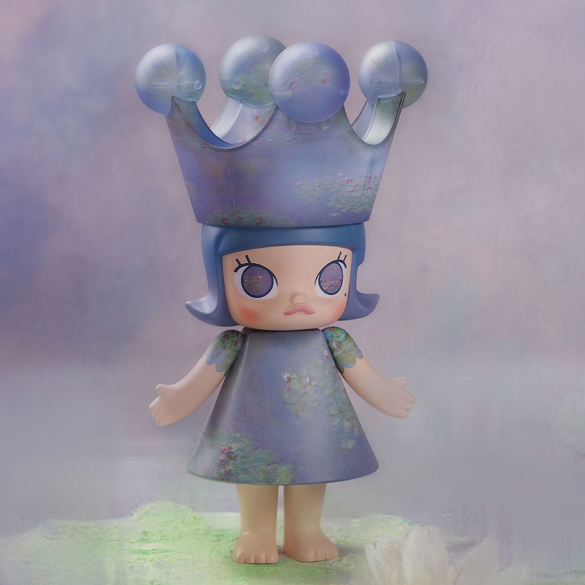 MEGA ROYAL MOLLY 400% Monet-Les Nymphéas - POP MART (United States)